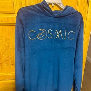 Pusheen box cosmic blue hoodie medium